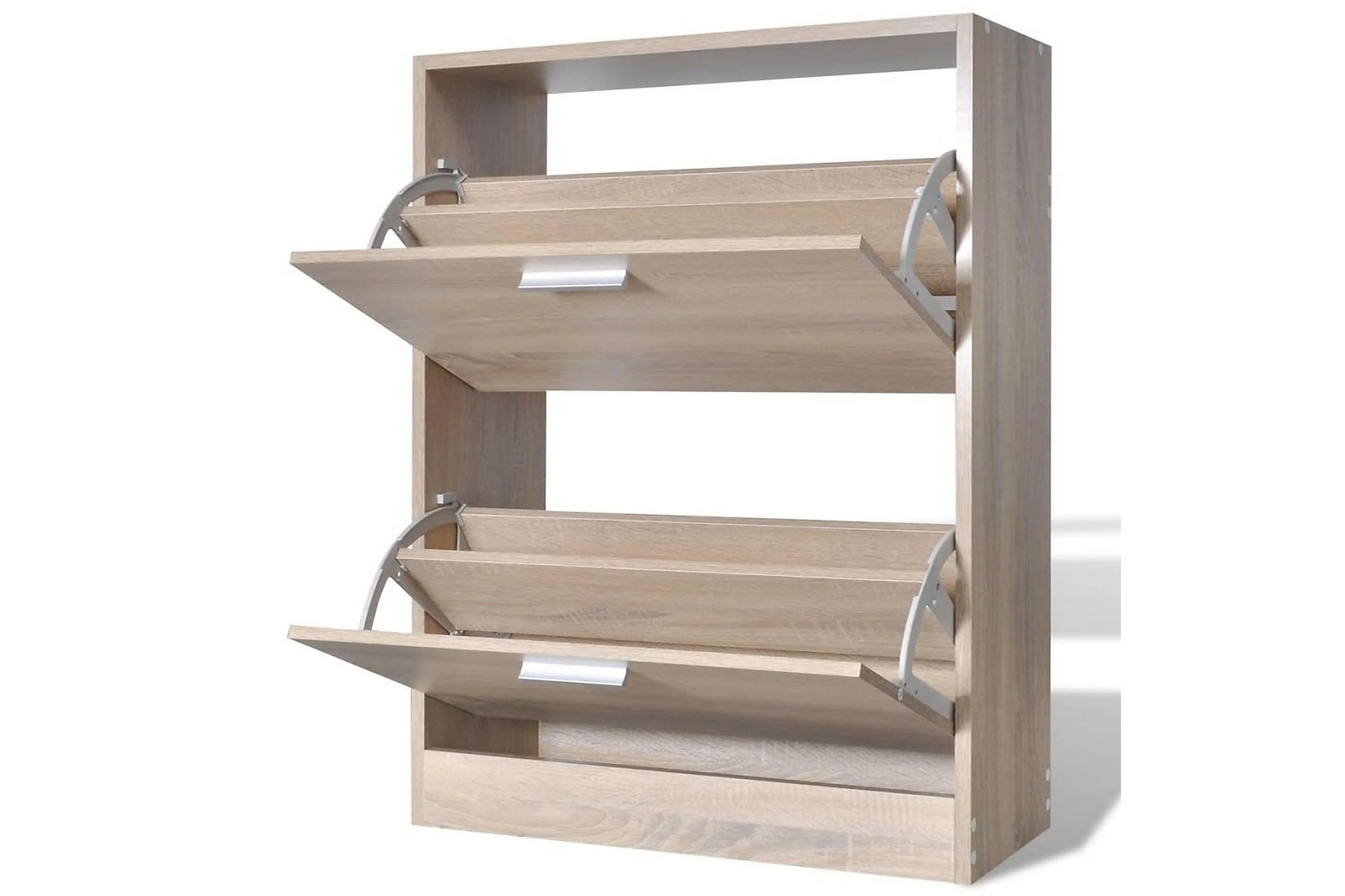 Be Basic Skoskåp I Trä Med 2 Fack Eklook 4 Be Basic Skoskåp I Trä Med 2 Fack Eklook - Bild 4