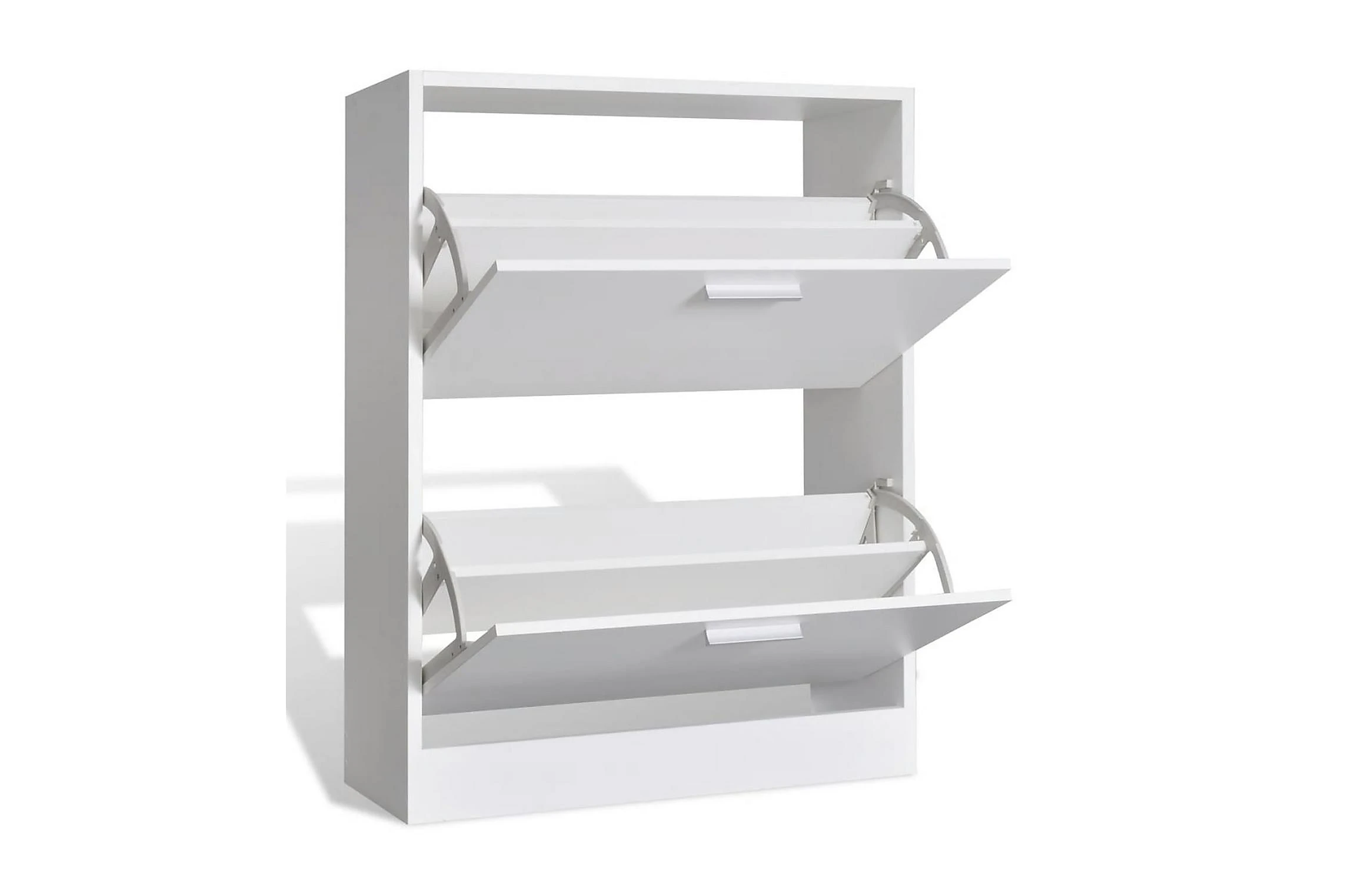 In Living Skoskåp I Trä Med 2 Fack Vit 3 In Living Skoskåp I Trä Med 2 Fack Vit - Bild 3