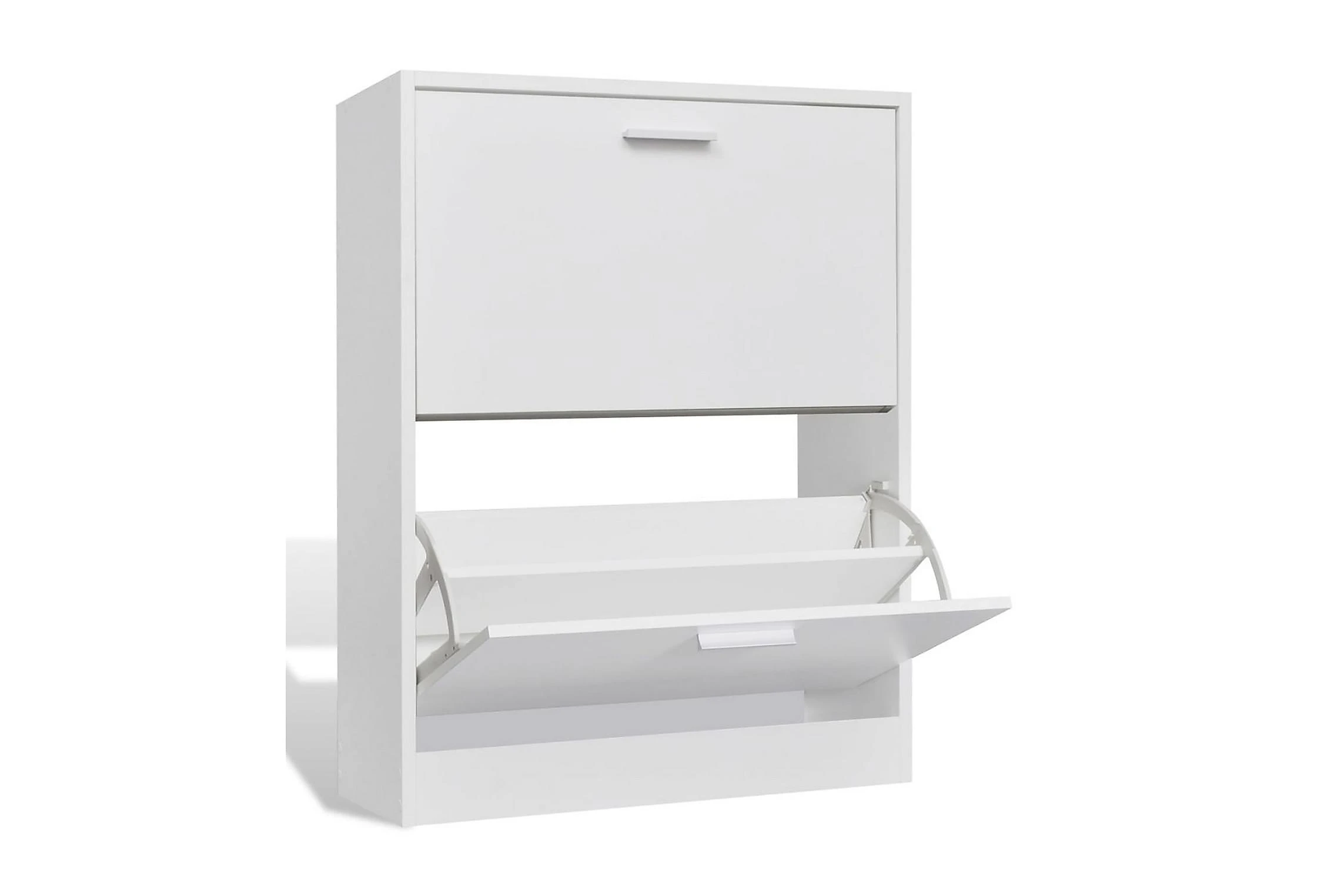 In Living Skoskåp I Trä Med 2 Fack Vit 4 In Living Skoskåp I Trä Med 2 Fack Vit - Bild 4