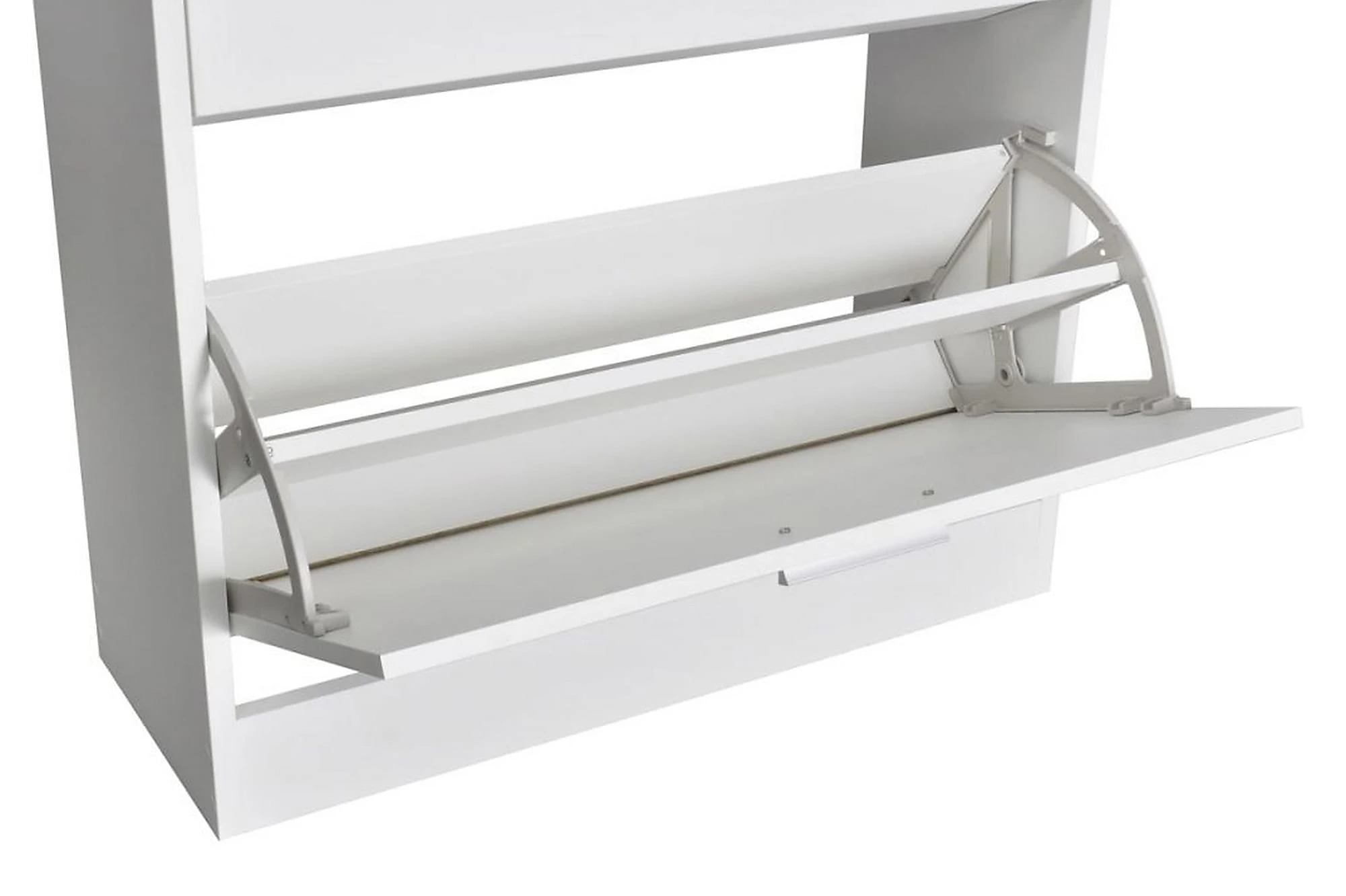 In Living Skoskåp I Trä Med 2 Fack Vit 5 In Living Skoskåp I Trä Med 2 Fack Vit - Bild 5