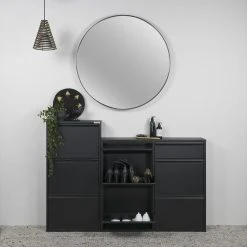 Spinder Design Skoskåp Kaspel 98 Cm 10 Spinder Design Skoskåp Kaspel 98 Cm -Chilli shop skoskap kaspel 98 cm svart 4724411