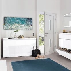 Skoskåp Magiras 60x27 Cm 2 Dörrar + Lucka -Chilli shop skoskap magiras 60x27 cm 2 dorrar lucka vit hogglans 4465501