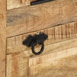 Be Basic Skoskåp Med 4 Hyllor Och Låda Massivt Grovt Mangoträ -Chilli shop skoskap med 4 hyllor och lada massivt grovt mangotra flerfargad 4110675