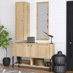 Skoskåp Oriamal 35x120 Cm 7 Skoskåp Oriamal 35x120 Cm -Chilli shop skoskap oriamal 35x120 cm natur 4027440