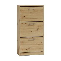 Skoskåp Palugo 60x28x116 Cm Med 3 Hyllor