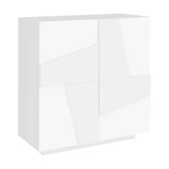 Skoskåp Pinsac 81x39 Cm 2 Dörrar