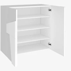 Skoskåp Pinsac 81x39 Cm 2 Dörrar 9 Skoskåp Pinsac 81x39 Cm 2 Dörrar -Chilli shop skoskap pinsac 81x39 cm 2 dorrar vit hogglans 4465150