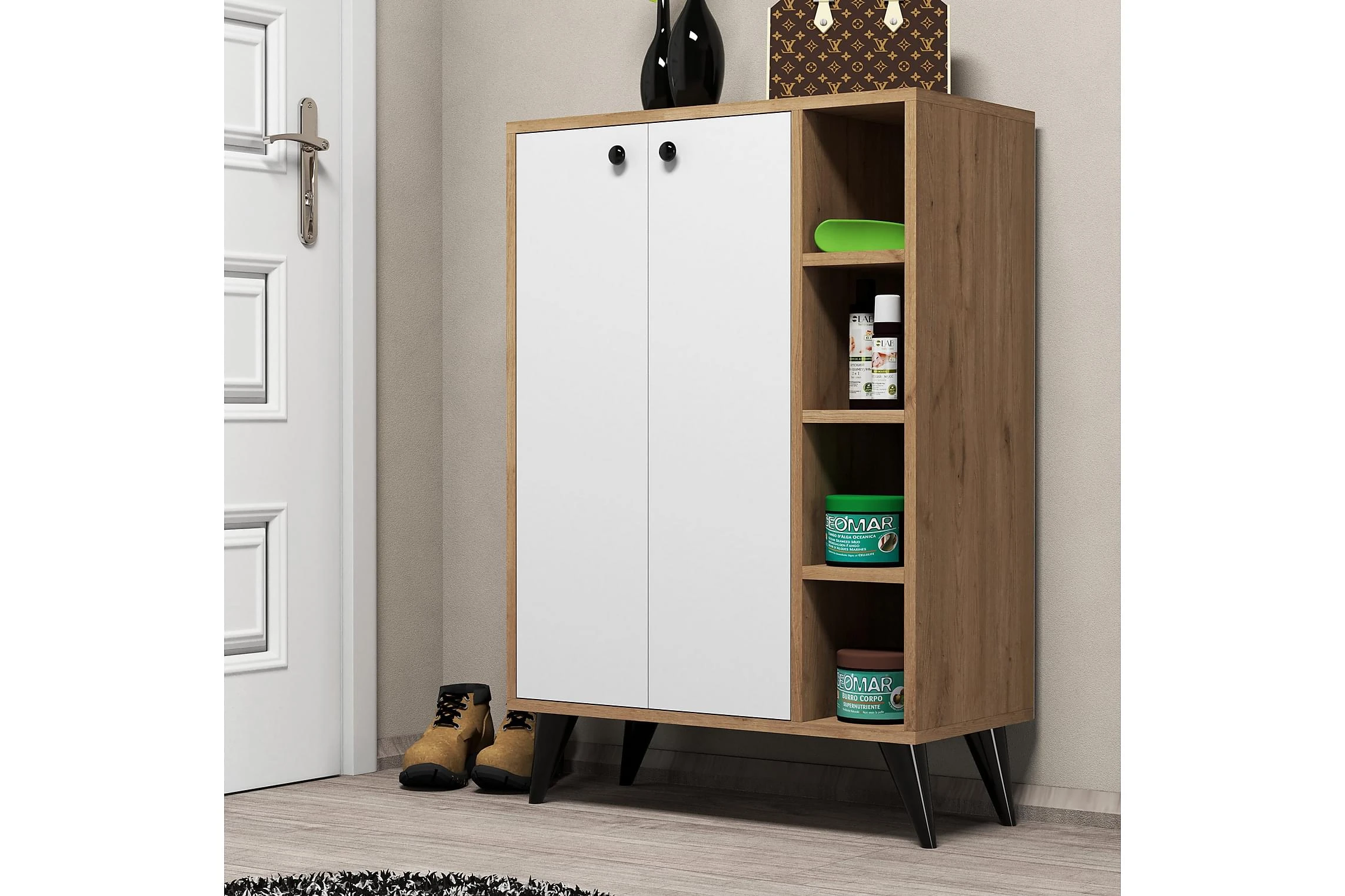 Skoskåp Stewar 35x72 Cm 3 Skoskåp Stewar 35x72 Cm - Bild 3