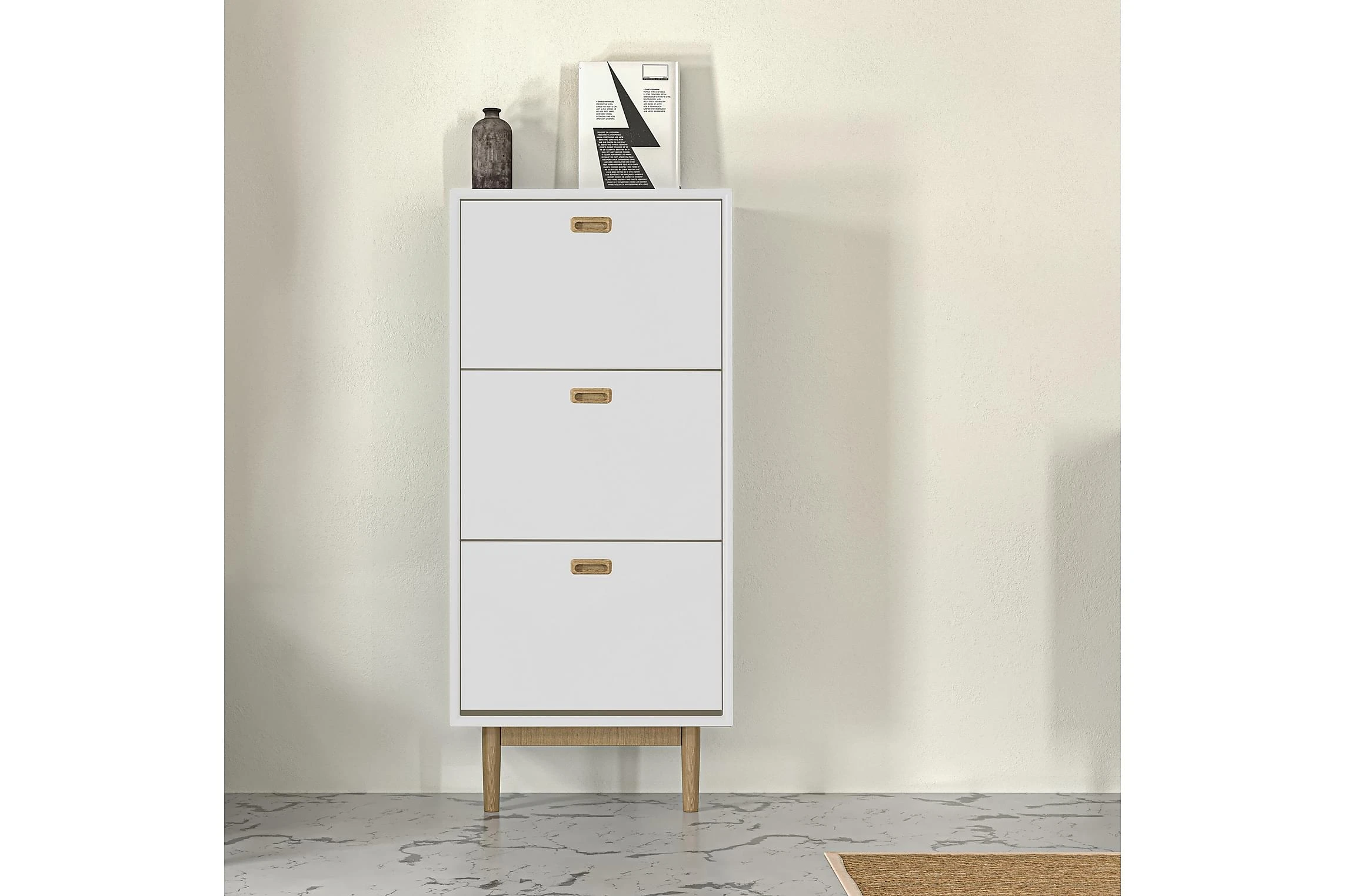 Tenzo Skoskåp Svea 129x58 Cm 2 Tenzo Skoskåp Svea 129x58 Cm - Bild 2