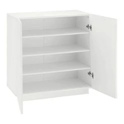 Skoskåp Vegara 80x38 Cm 2 Dörrar -Chilli shop skoskap vegara 80x38 cm 2 dorrar vit hogglans 4465114