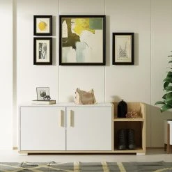 Skoskåp Violaceae 110x49,8 Cm -Chilli shop skoskap violaceae 110x498 cm bla 4896266