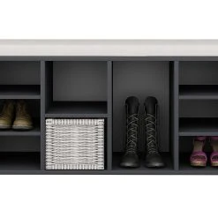 Skoskåp Violaceae 110x57,8 Cm -Chilli shop skoskap violaceae 110x578 cm antracit 4896279