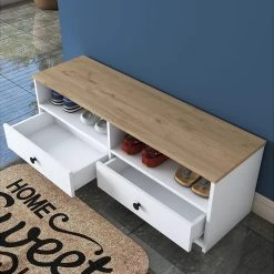 Skoskåp Violaceae 120x41,8 Cm -Chilli shop skoskap violaceae 120x418 cm vit 4896464