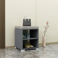 Skoskåp Violaceae 35x57,6 Cm -Chilli shop skoskap violaceae 35x576 cm antracit 4896307