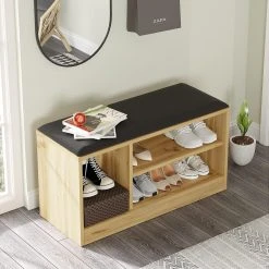 Skoskåp Zakkum 89,6x45,8 Cm -Chilli shop skoskap zakkum 896x458 cm brun 4895855