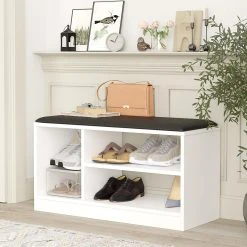 Skoskåp Zakkum 89,6x45,8 Cm -Chilli shop skoskap zakkum 896x458 cm vit 4731857