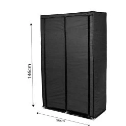 Skoskåp Zakkum 96x146 Cm -Chilli shop skoskap zakkum 96x146 cm svart 4896097