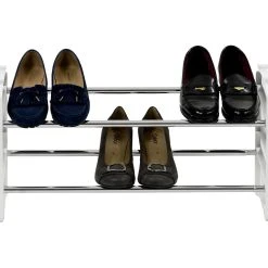 Skoställ Peppe 62/110 Cm -Chilli shop skostall peppe 62110 cm vitkrom 504336