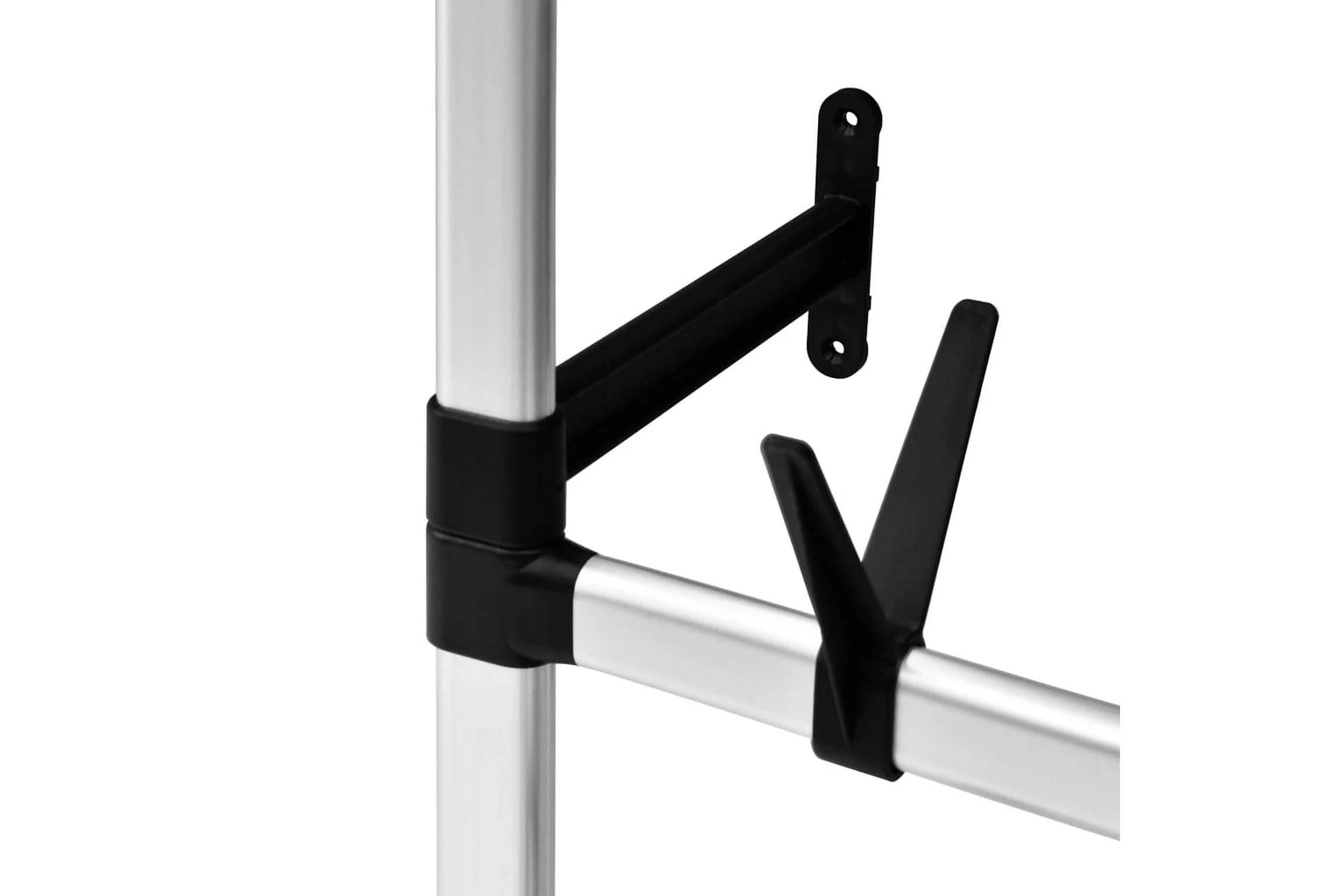 Be Basic Teleskopisk Skohylla Med Stänger Aluminium 4 Be Basic Teleskopisk Skohylla Med Stänger Aluminium - Bild 4