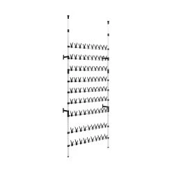 Be Basic Teleskopisk Skohylla Med Stänger Aluminium -Chilli shop teleskopisk skohylla med stanger aluminium svart 2358711